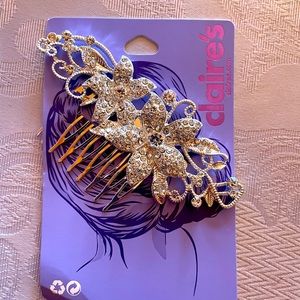 Hair accessory. Decorative comb